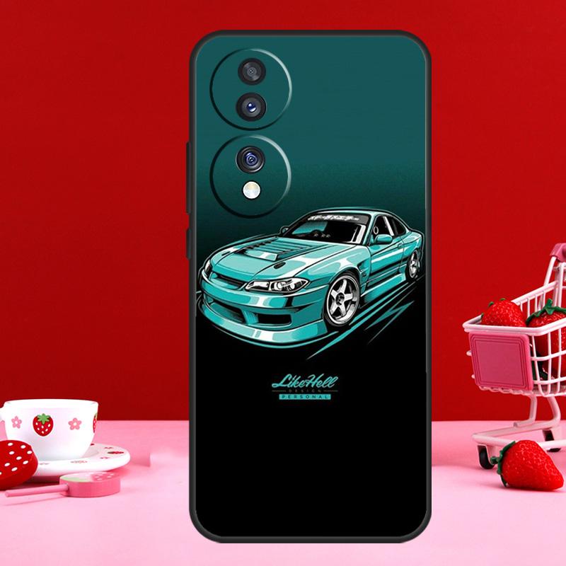 JDM Anime Aesthetic For Honor Magic 7 6 5 8 Pro Case For Honor 400 200 50 70 90 Lite X8c X8b X9a X9b X9c X9d Win