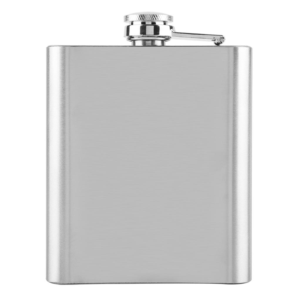 Stainless Steel Flask Pocket Bottle for  Whiskey Liquor Wine Alcohol
