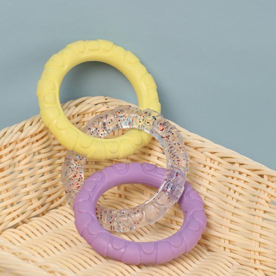 3-Ring Tug Dog Toy for Aggressive Chewers Tough Ring Dog Chew Toy for Pet Training Teething Interactive Fetch Toy for Puppy Small Medium Large Breeds