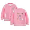 Autumn 2026 Kids' Thickened Velvet Baseball Jacket.