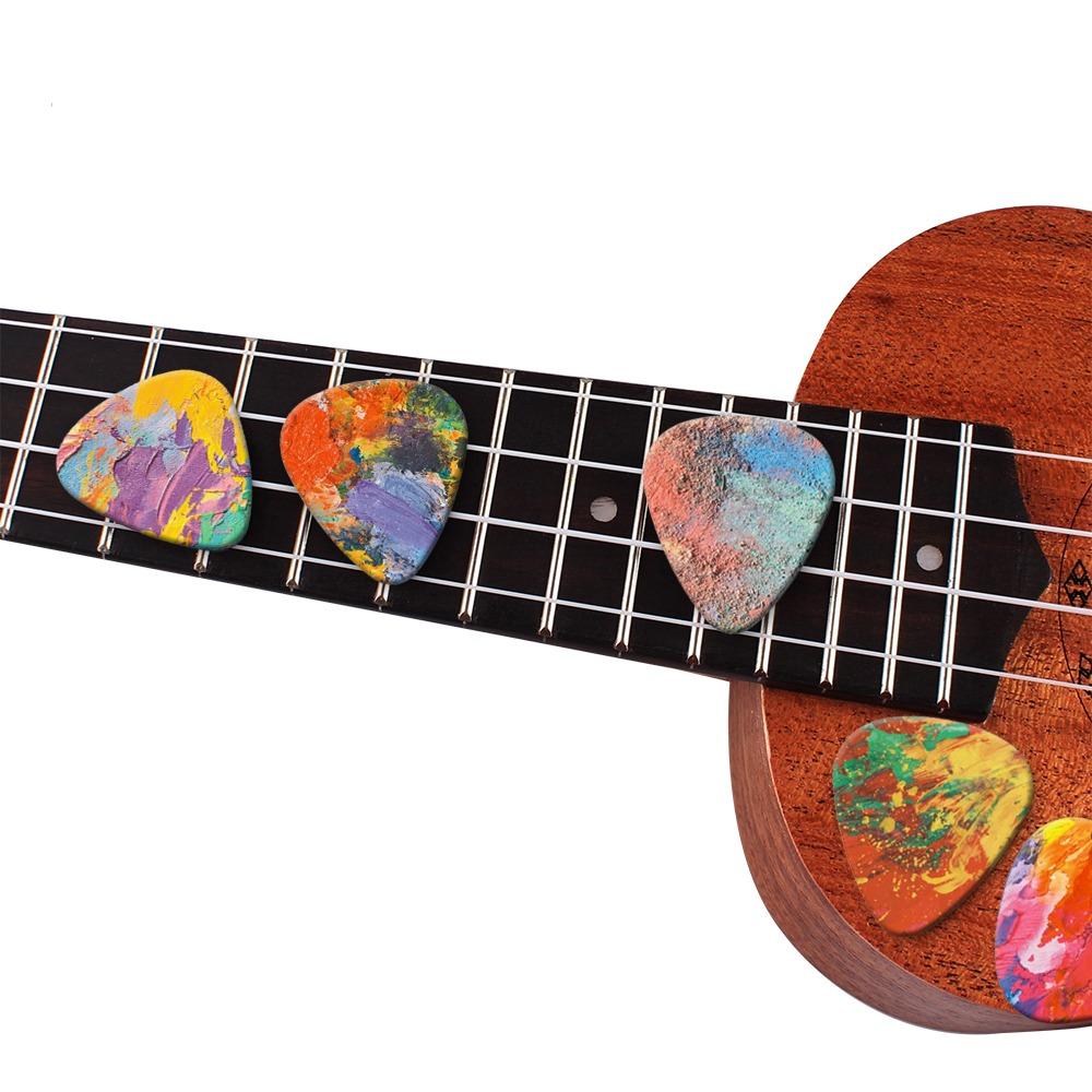 Guitars Accessories Graffiti Guitar Picks Finger Guitar Pick Guitar Paddle Acoustic Guitar Pick