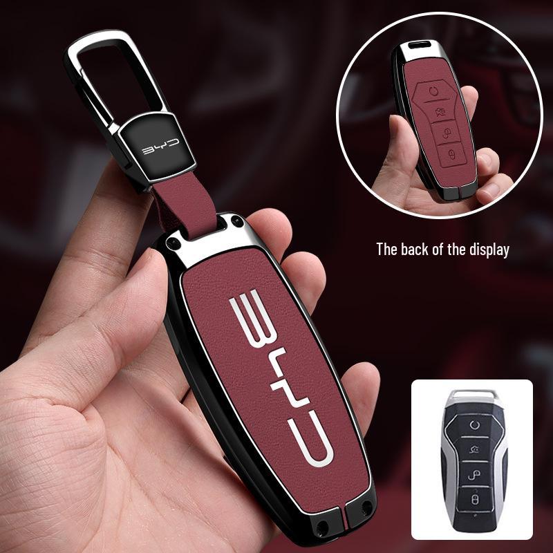 BYD Key Case for Dolphin Song, Qin DMi, Han EV, Yuan Pro, Tang, Seal, Guardian 07 – Men's Shell Bag