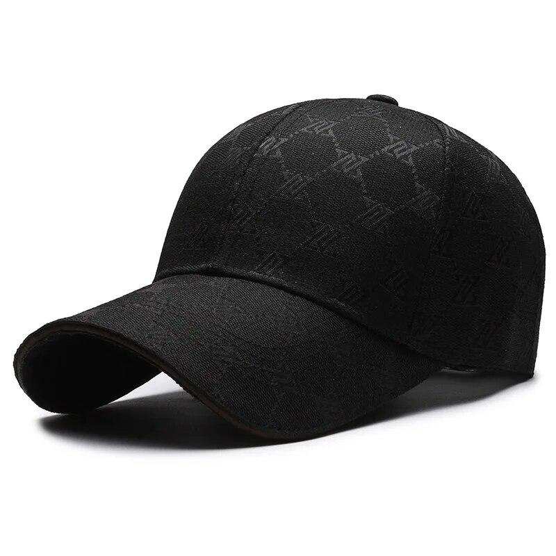 Four Seasons  Sunscreen Three-line Sewn Baseball Cap Men's And Women's Casual Cap Net Red Distressed 1841 Hat