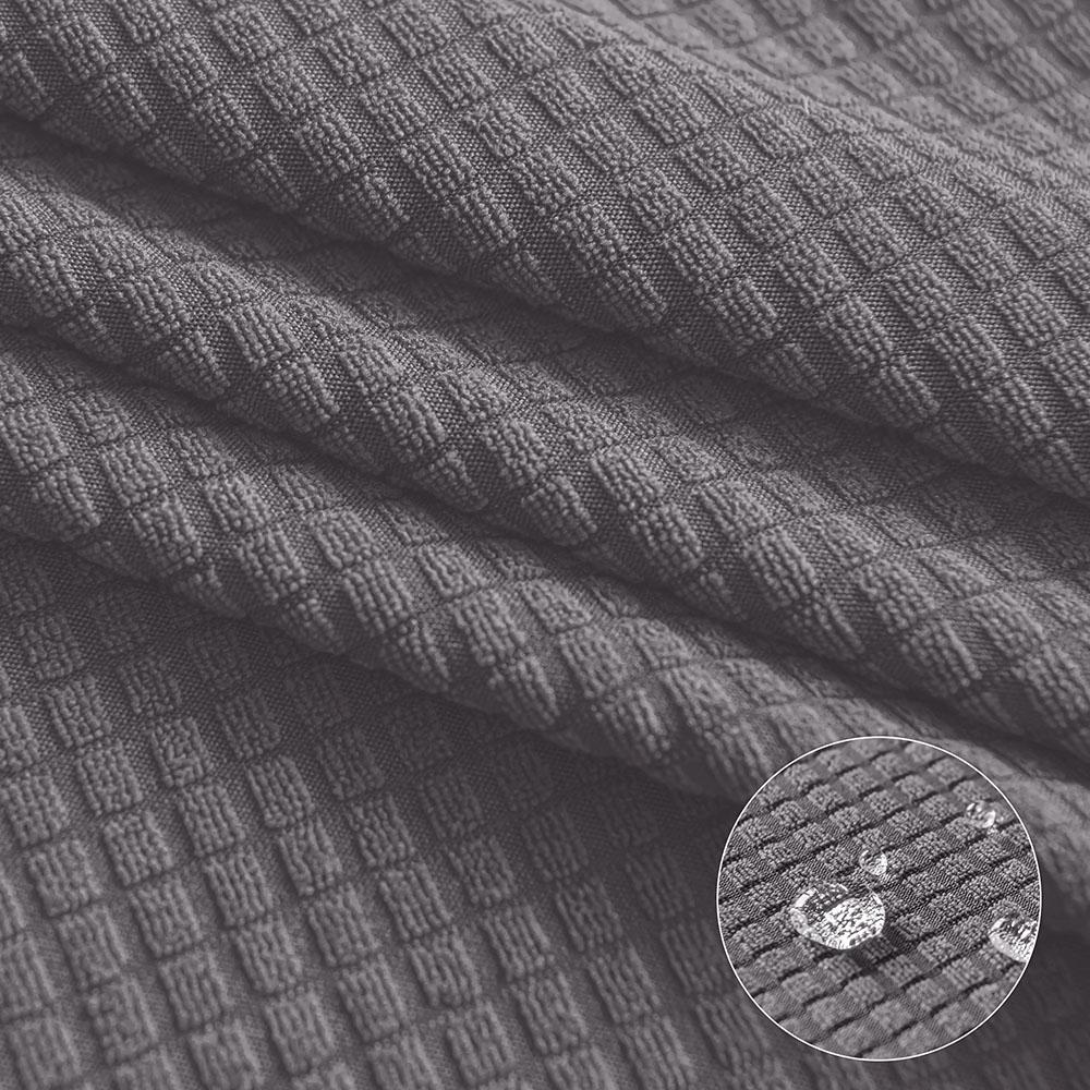 Vanntette Jacquard Stoltrekk Vevd Ensfarget Mais Elastisk Kornmønster Kjøkken Kontor Stoltrekk Støvtett For Spisestue