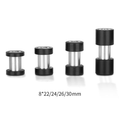 22/24/26/30mm Aluminum + ABS Bike Absorber Bushing Black Color