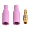 For MIG Welding Pink Welding Nozzle Kit Welding Torch Tips And Holders 15AK Torch Tips Electrical Conductivity