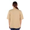 Aigle Official Crew Neck Logo Khaki Women's T-Shirt, ZTFAI40,