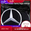2025 Horké Pro Mercedes Benz 3D ABS logo Hvězda na přední mřížce odznak zrcadlová spodní část pro Mercedes-Benz W167 GLC GLE CLS 2020