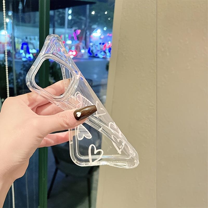 Shockproof Soft Clear Phone Case For Xiaomi Poco F5 X6 X3 Pro Mi 11 Lite 5G 14 13T 13 12T 12 Pro Love Heart Flower Cover
