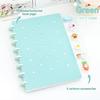 Creative Mushroom Buckle Hole Notebook Detachable Detachable Notepad A5 Loose-Leaf Book  Work