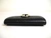 Authentic BVLGARI Black Leather Logo Clip Coin Purse Coin Wallet #a447  Refurbished