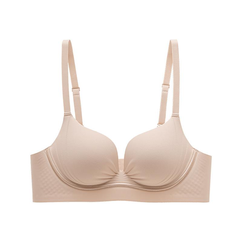 

Small breasts gather and show large underwear, pull-up integrated sexy seamless three-dimensional soft support beautiful back bra S32/70