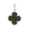 Silver Pendant with Malachite (60002371)