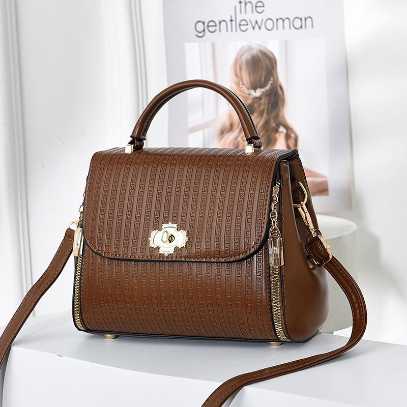 Luxury Fashion Ladies Handbag Large-capacity Retrowomens Small Square Bag Advanced Texture Popular Lady Shoulder Crossbody Bags