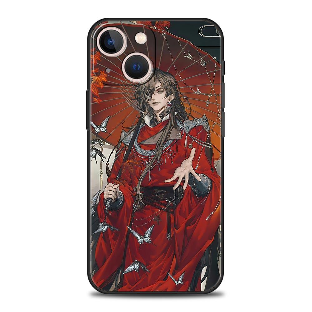 Phone Case For iPhone 17 16e 15 14 13 12 11 Pro Max SE 7 8 Plus Shell iPhone 16 Soft TPU Cover Heaven Official's Blessing