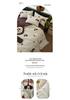 Class A 100% Cotton Brushed 4-Piece Autumn/Winter Bedding Set: Thickened Duvet Cover, Bed Sheet, Fitted Sheet, Cartoon Design