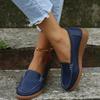 Women's Spring and Summer New Single Shoes Women's Flat Round Toe Mother Shoes Casual Doudou Shoes