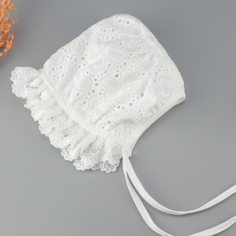 

Adorable Baby Princess Cotton Lace Summer Hat 0-8 months