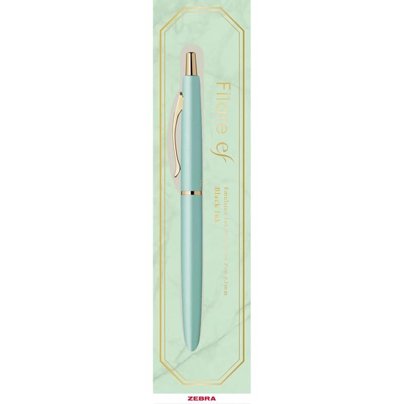 

zebra emulsion ballpoint pen Fillare ef P-BAS86-GP2 limited gift package 2 blue green