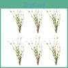 Artificial Branch Simulation High Snow Plant Snow Stems For Wedding Hall Decoration