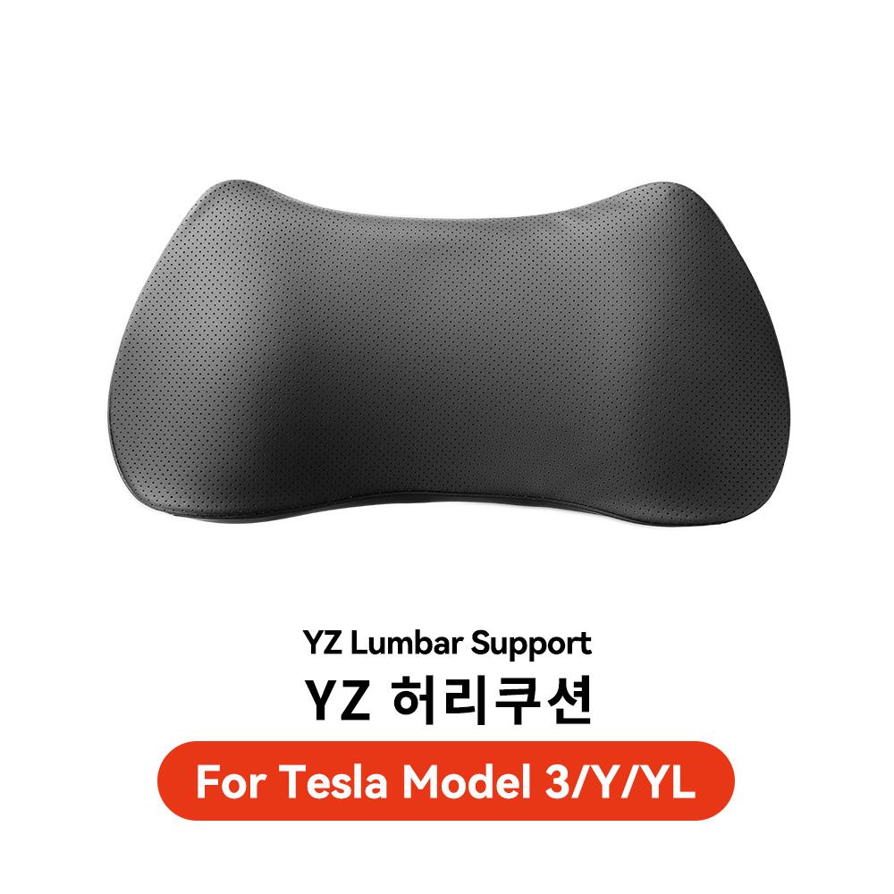 YZ for Tesla Travel Neck Pillow Model Y YL 3 Highland Headrest Lumbar Support Breathable Memory Foam Cushion Juniper Accessory