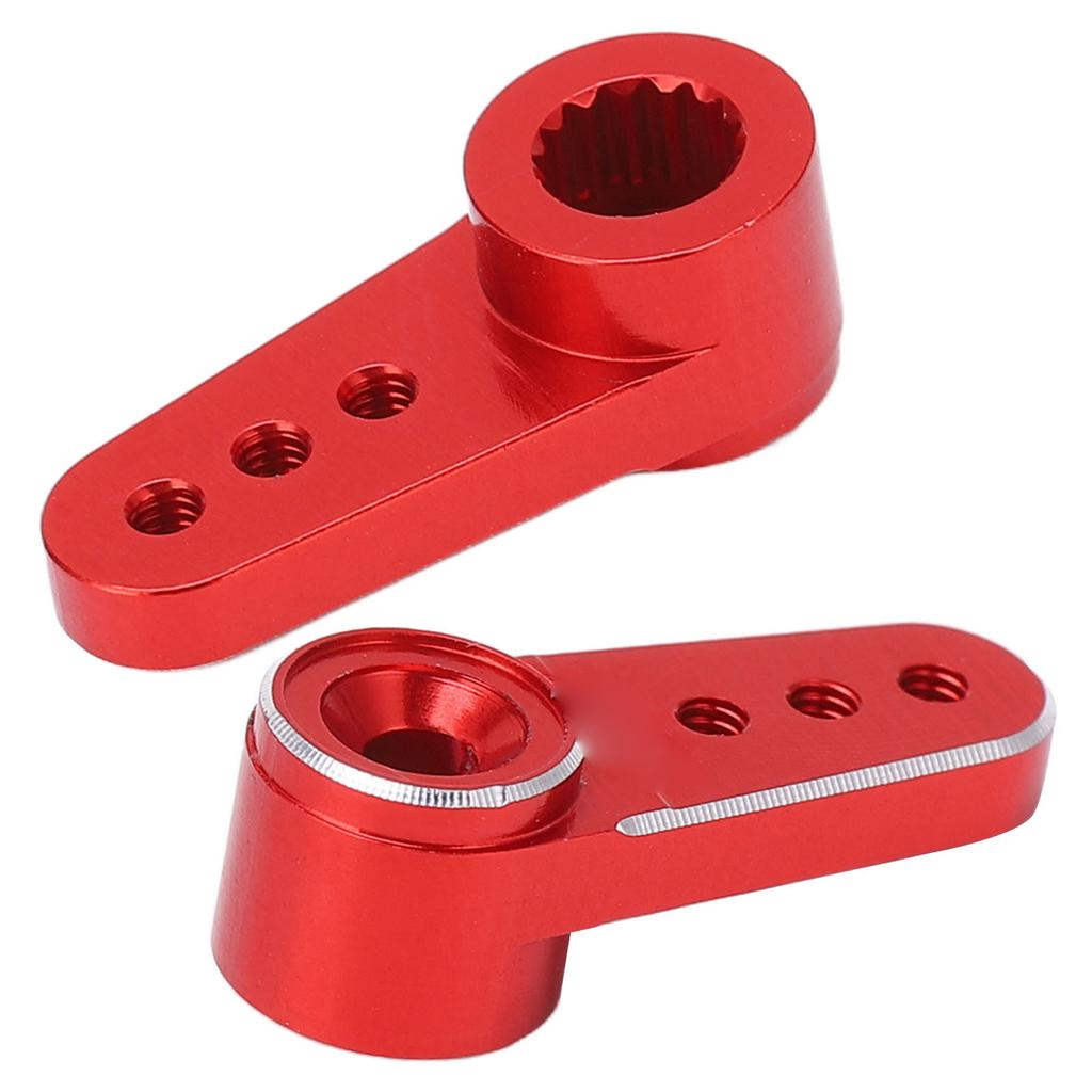 RC Servo Arm Metal 15T Accurate Stable Performance Steering Arm with Screws for   SCX24 1Celsius24 Remote Control Car