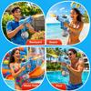 UROINT Kids Electric Water Gun, Powerful Automatic Water Gun Blaster Toy with LED Light, Electric Super Soaker Water Gun, Long Range 8m, Pool Party
