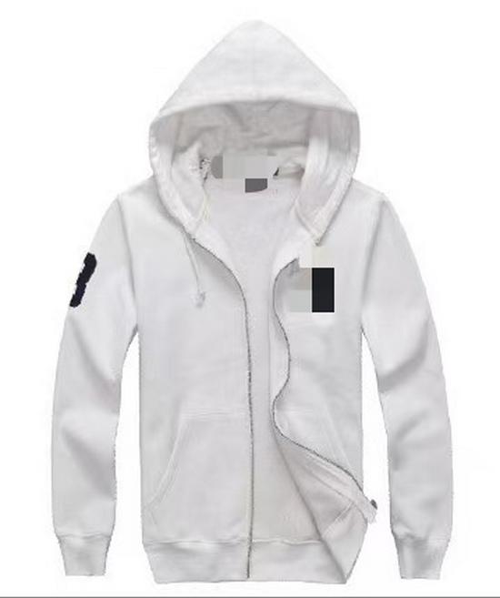 Men's Plus Size Cotton Zipper Sweatshirt - Big Horse Embroidery, Autumn/Winter Style, Long-Sleeve Casual Running Jacket