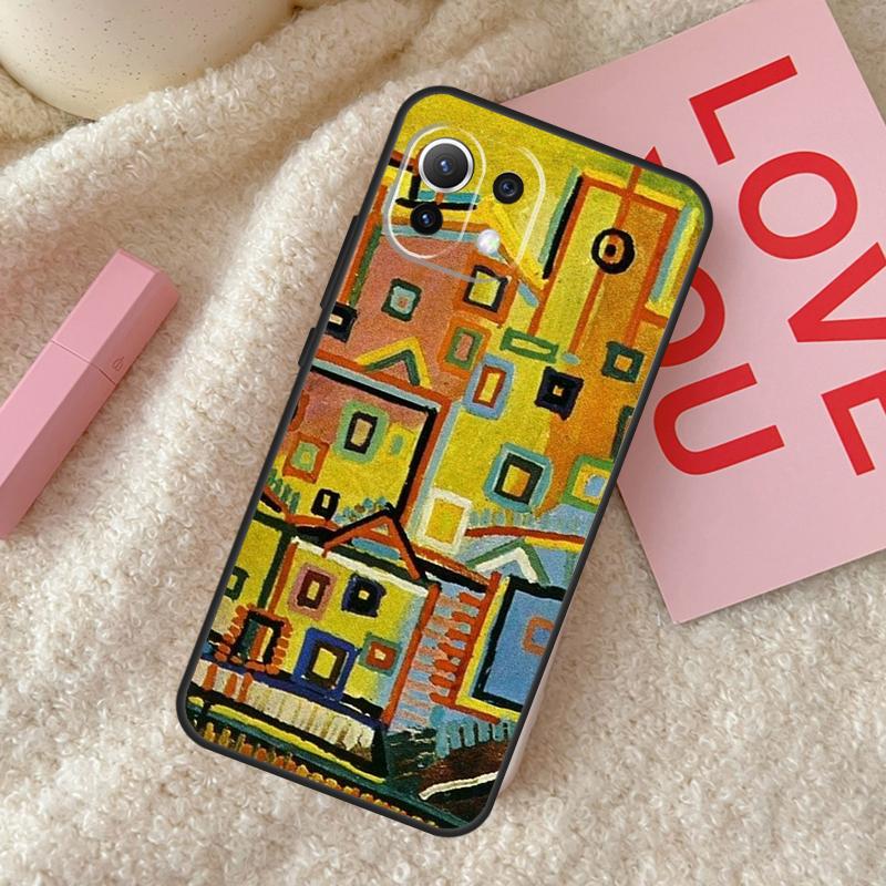 Picasso Abstract Art Painting Case For Xiaomi 14 15 Ultra 15T 14T 13T Pro 17 Pro Max POCO X7 Pro X3 X5 X6 F5 F6 F7 F8 Cover