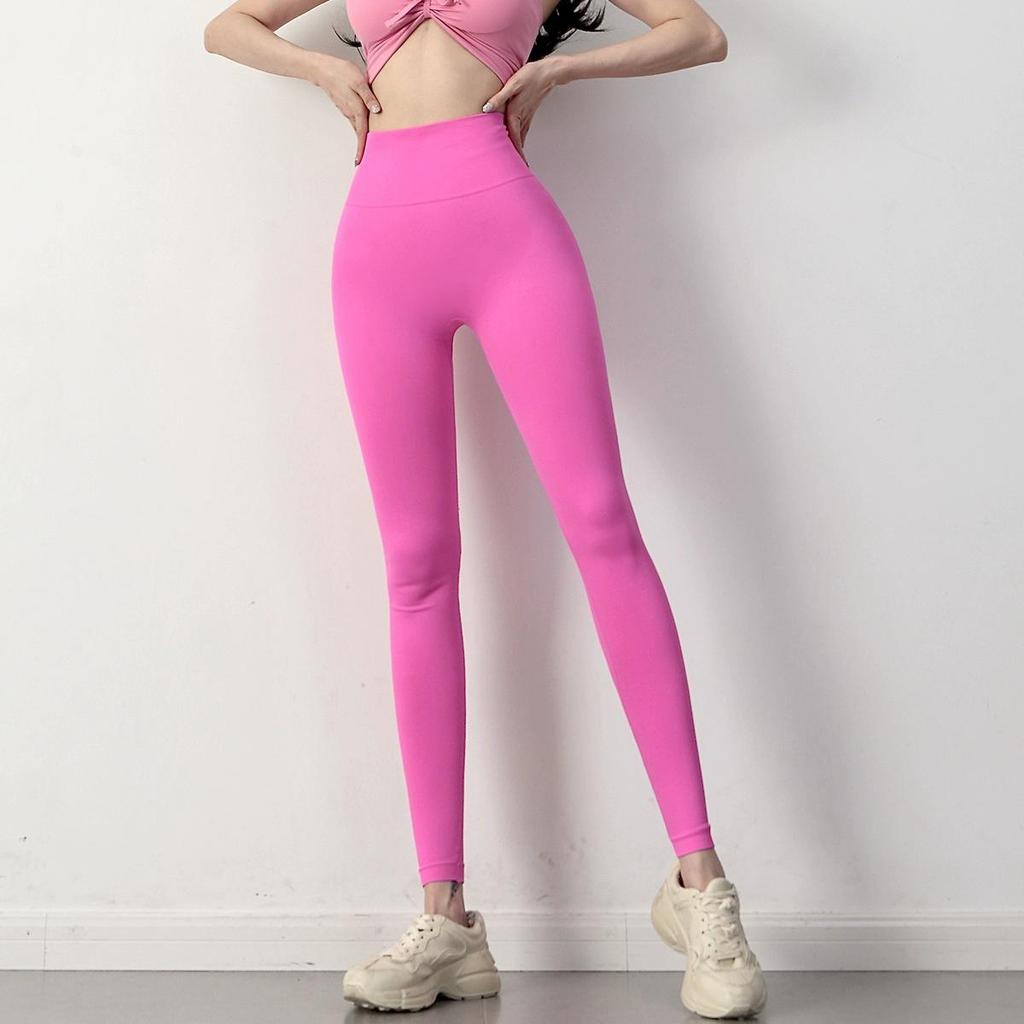 Women's High-Waist Seamless Yoga Pants - Deep V, Hip-Lifting, No Visible Lines, Style 1321