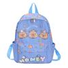 Durable Playful And Kids Cartoon Backpack With Soft Shoulder Straps For School Use