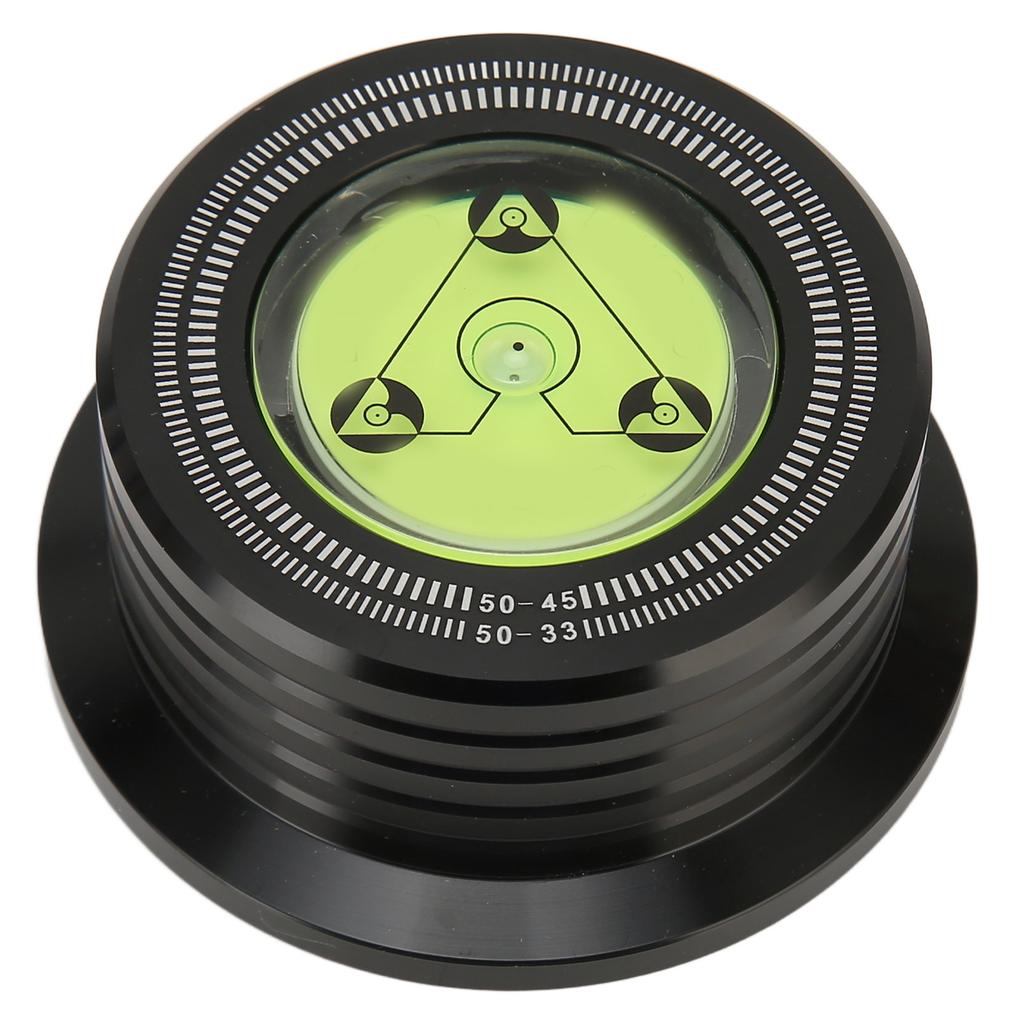 Record Weight Stabiliz Professional 50Hz 45rpm Turntable Disc Stabiliz with and Speed Measurement