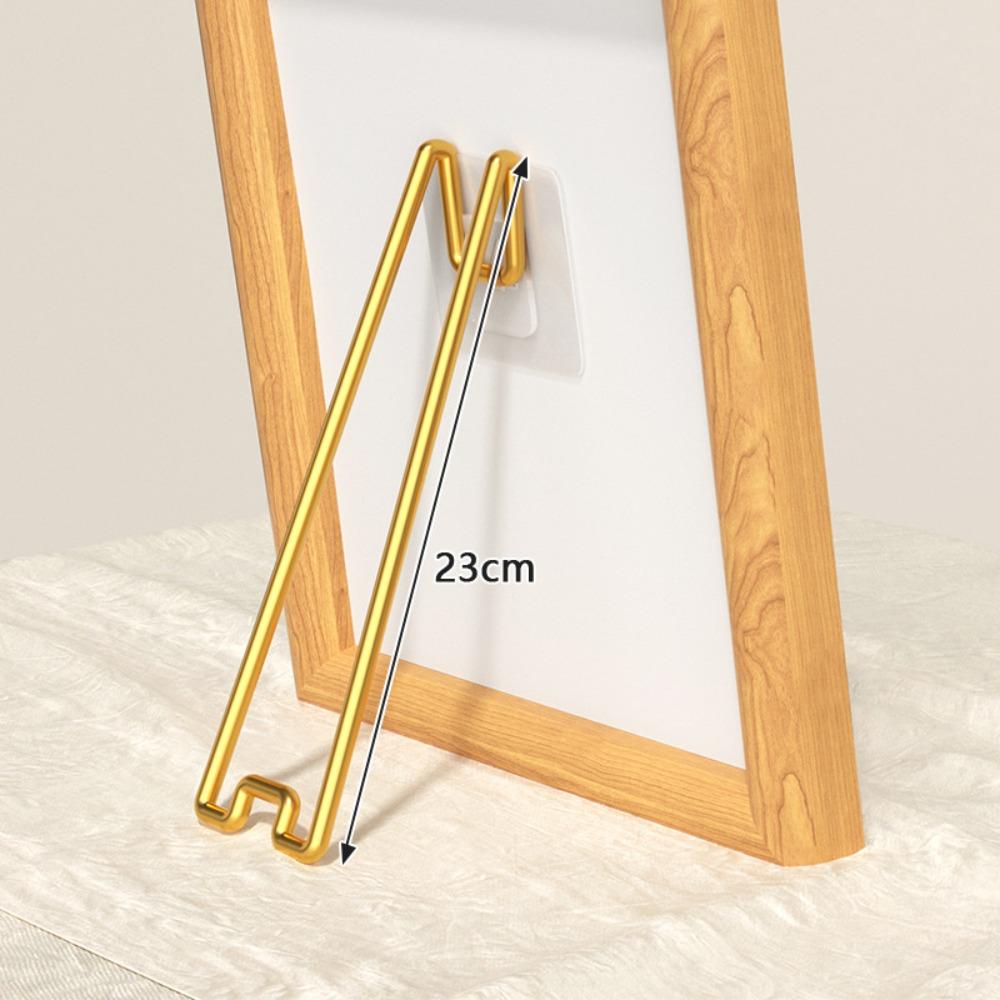 2pcs Metal Picture Frame Back Bracket Back Support Easel Back Support Photo Frame Stand
