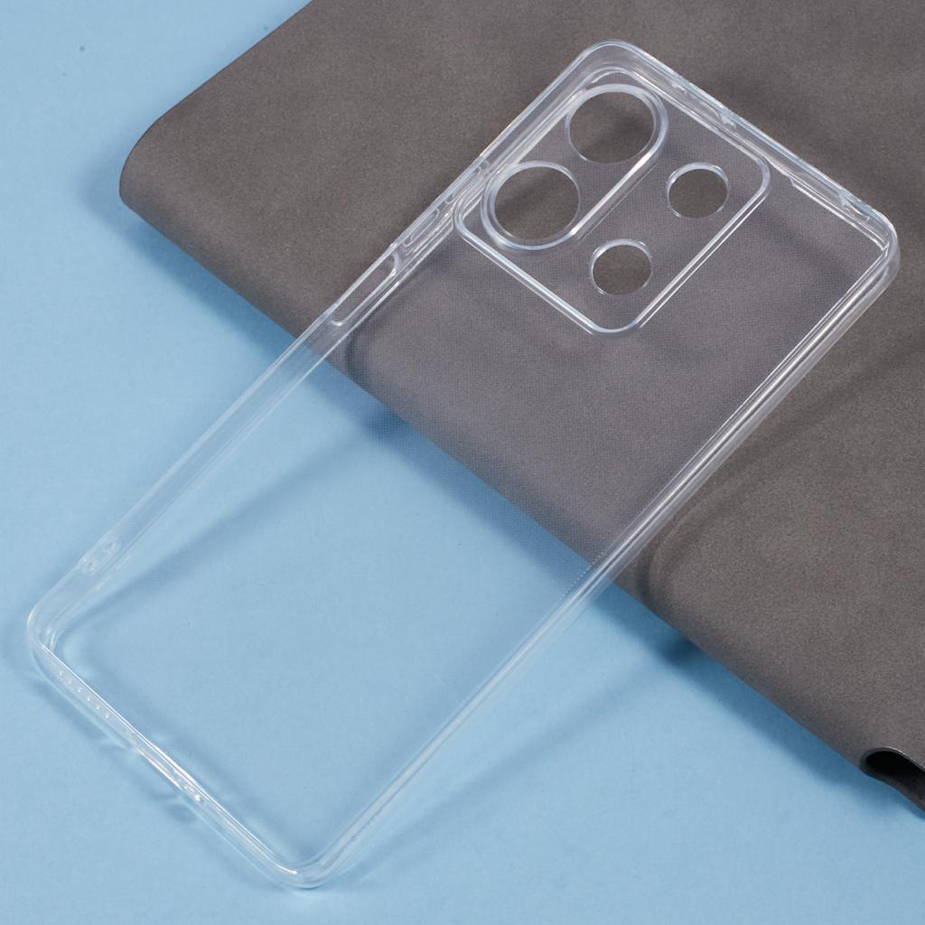 For Xiaomi Redmi Note 13 5G Shockproof Case 1.5mm Thickness Clear TPU Phone Cover