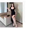 New Waist Fashion Sexy Dress, High-end Sense, Body Covering, Slim Work Clothes, Backless Long Skirt