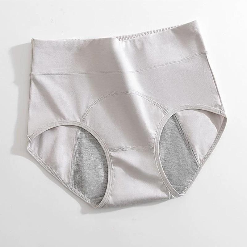 

1 шт. С высокой талией для менструации Хлопковое непромокаемое нижнее белье для периода Менструальные трусики Трусики XL