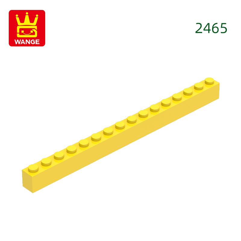Non-Toxic 16Pcs/Lot 2465 1X16 Dots Thick Building Blocks Moc Classic Accessories Compatible Bricks Children Toys Gift Box