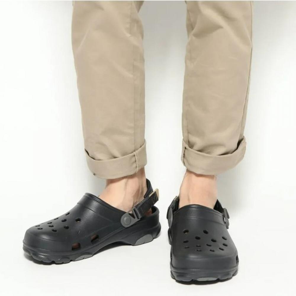 Crocs Unisex All Terrain Clog Slipper 206340 001 Black