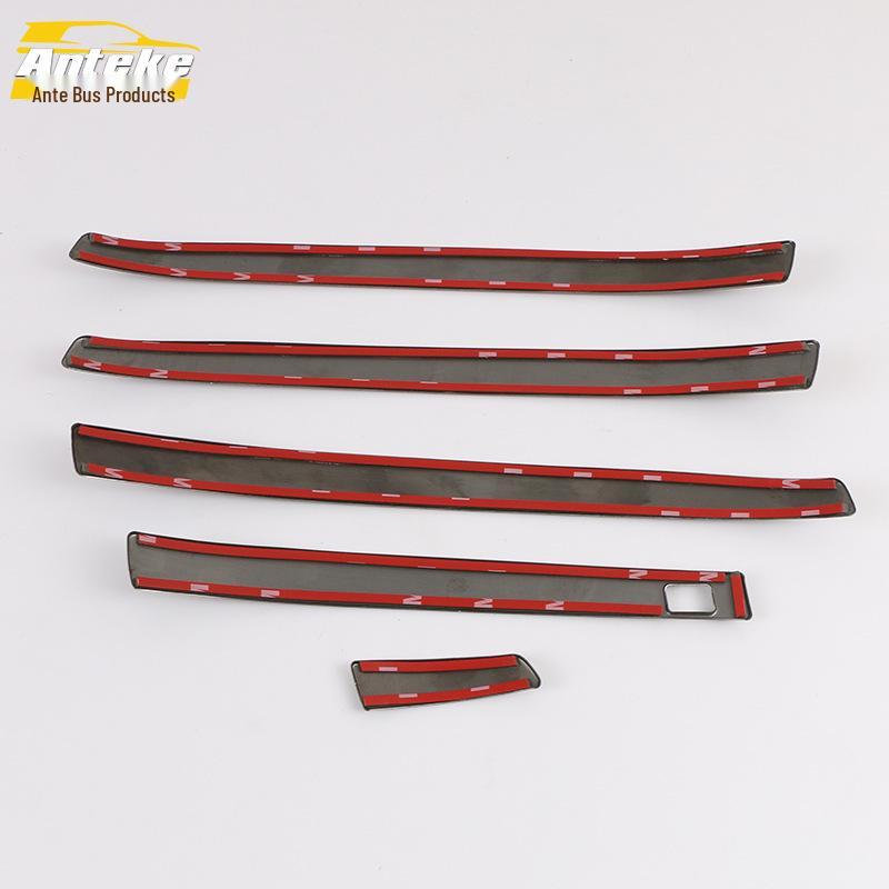 19 K3 Car Door Armrest Handle Trim Bright Strip Decoration Sticker