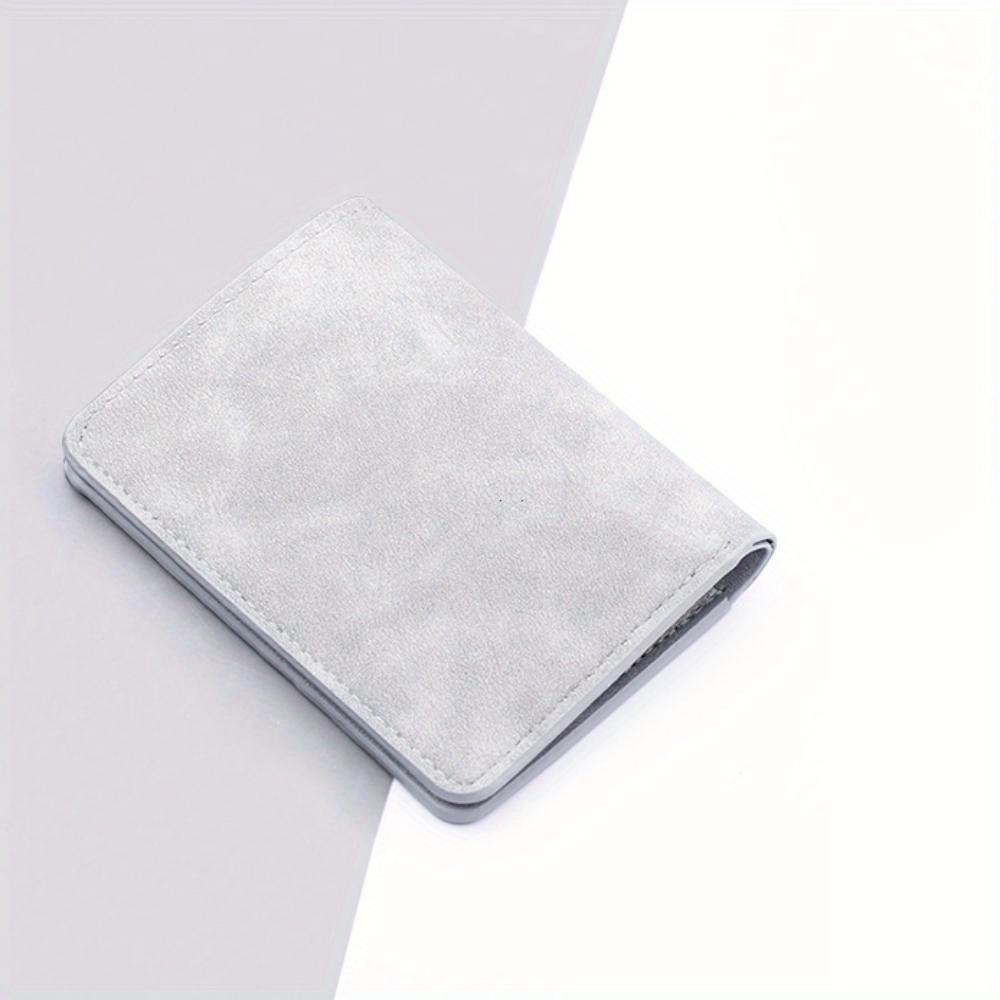 Men/Women Fashion Wallet ID/credit Card Holder Wallet for Men Multi-Card Bag Holder Two Fold Small Wallet Black/gray Coin Purse