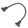 Mini DP Cable 8K 60HZ 4K 144HZ Mounting Panel Mini Displayport Female To Mini Displayport Female Adapter 30cm
