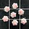 10pcs Resin Colorful Cat Claw Beads Cartoon Cat Claw Resin Pendant Bead  Earring Making