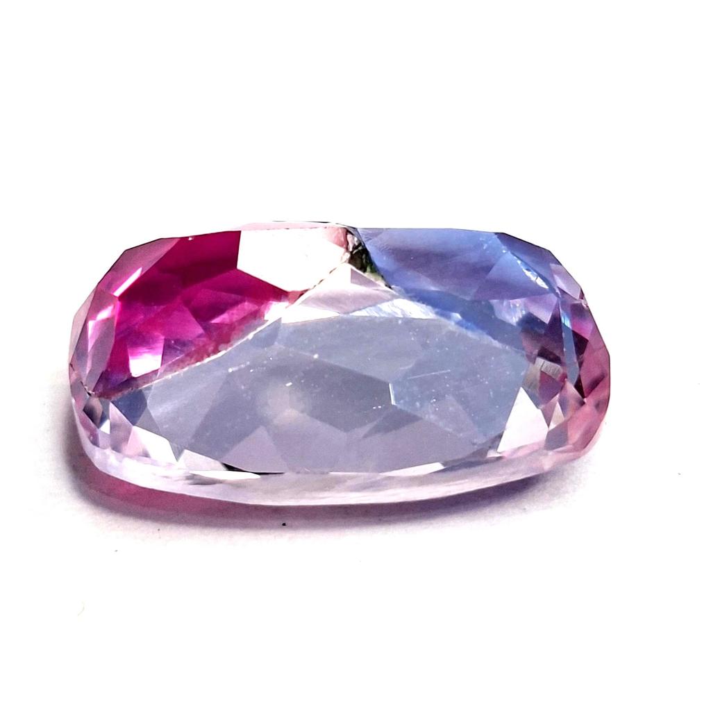 Natural Pitambari Sapphire 17-19 Ct Cushion Cut Certified Fabulous Gemstone