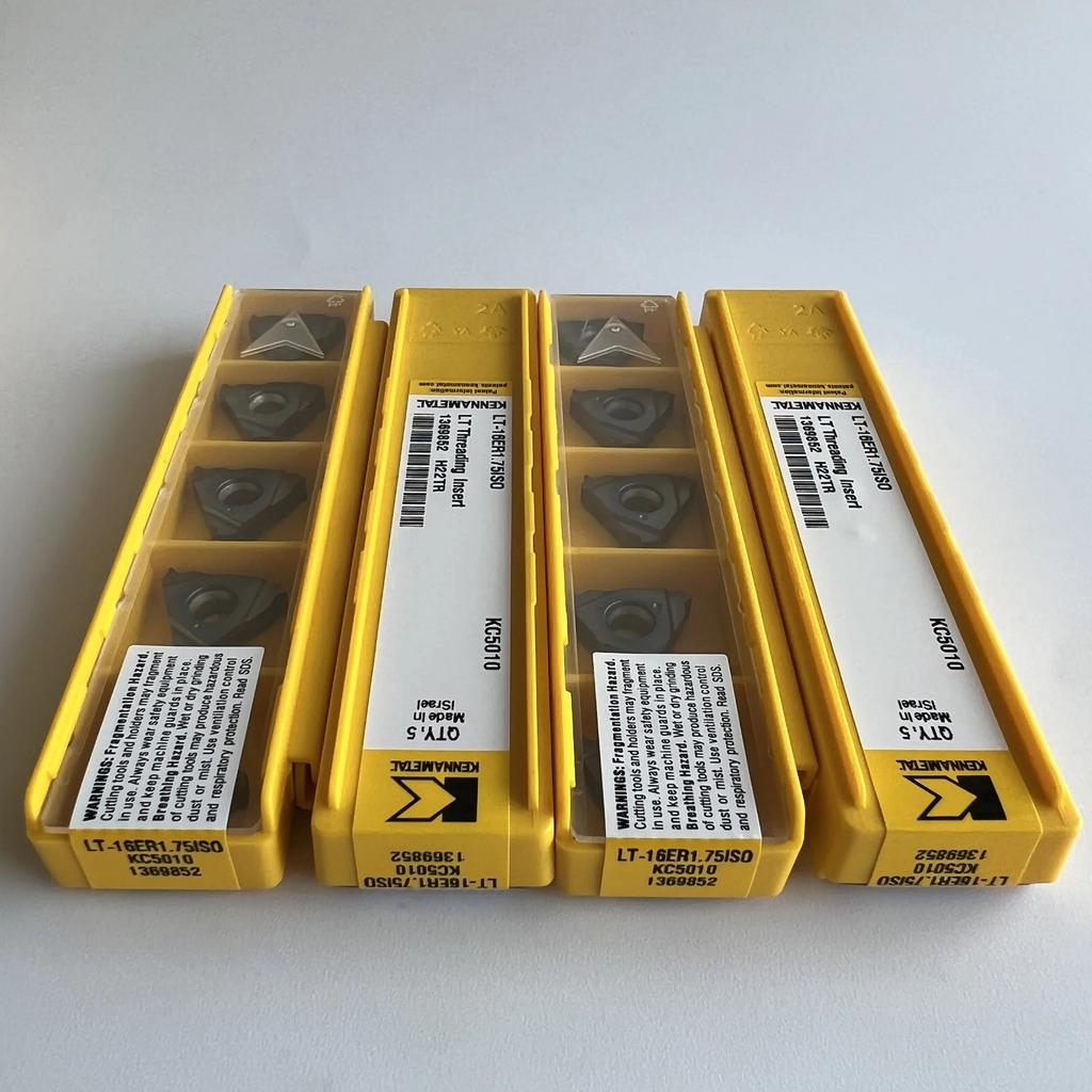 KENNAMETEL / LT-16ER1.75ISO KC5010  / Original Carbide Blade 10 Pcs