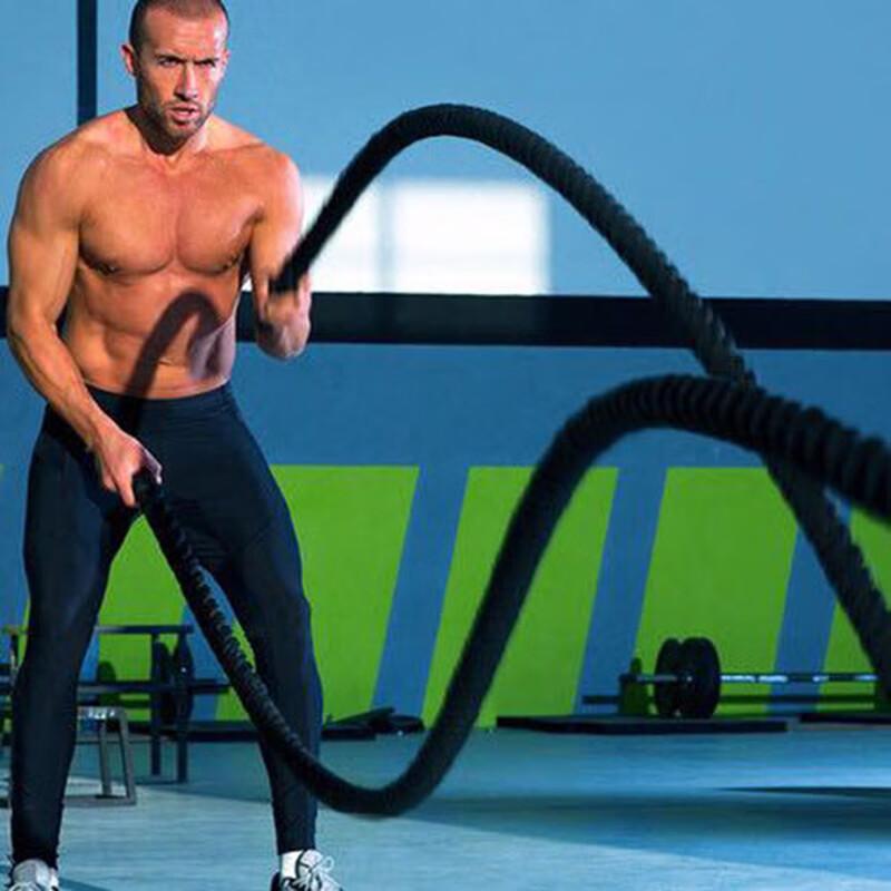 Heavy Duty Battle Rope for Fitness Training