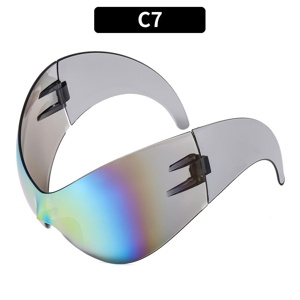 JYL TS Sunglasses Hip-hop Party Frameless Women/3626