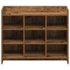 Shoe Cabinet Reclaimed Wood Look 85 x 39.5 x 70 cm Engineered Wood