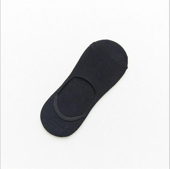 

Men s Odor-Resistant Low-Cut Boat Socks - Summer Thin, Sweat-Absorbent, Non-Slip, Invisible . чёрный