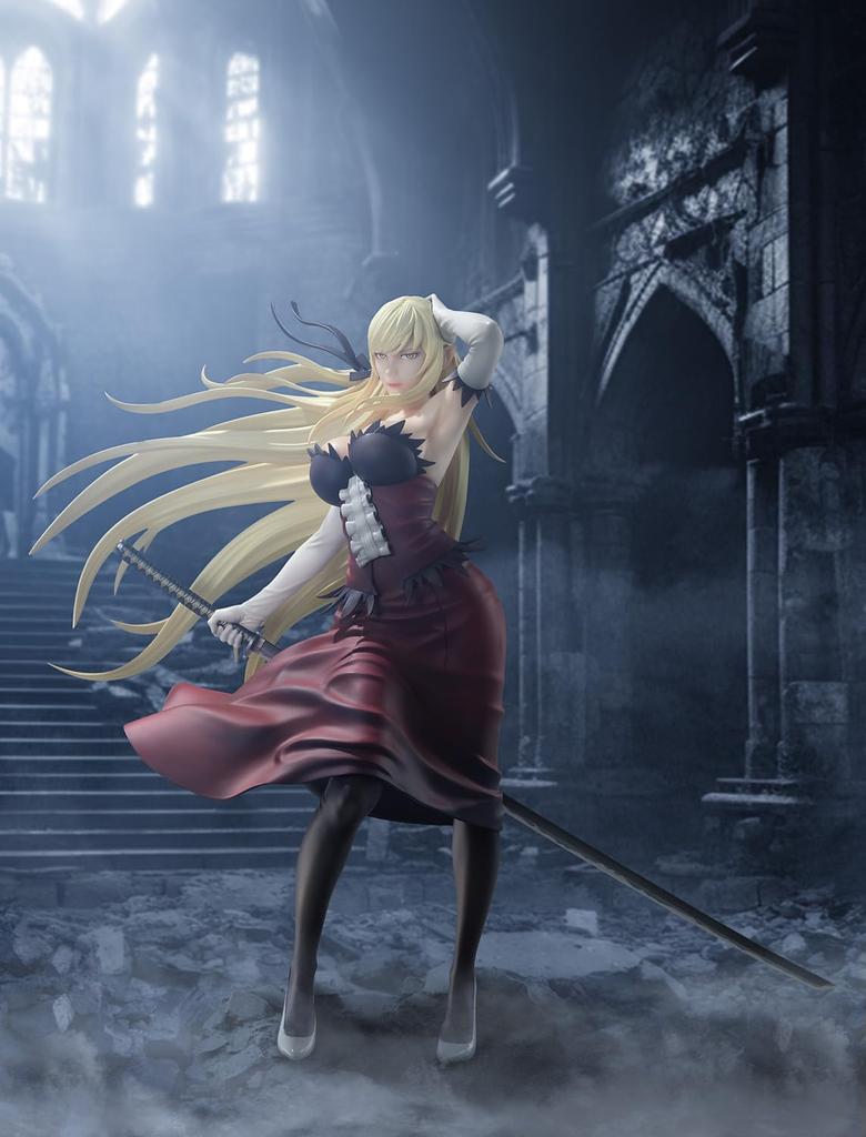 BellFine Kizumonogatari Kokorowatari Scale PVC Painted Complete Figure Kiss-Shot Acerola-Orion Heart-Under-Blade Ver. 1/7