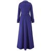 Autumn Winter Women Coat Single Breasted Solid Color Overcoat Turndown Collar Slim